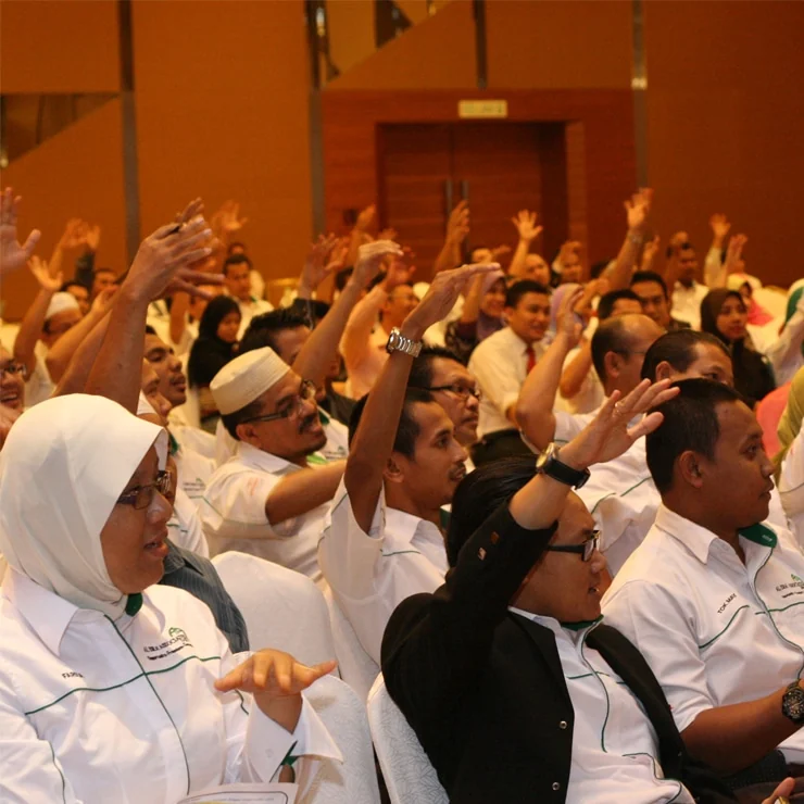 Suasana latihan — Kuasa Berfikiran Positif